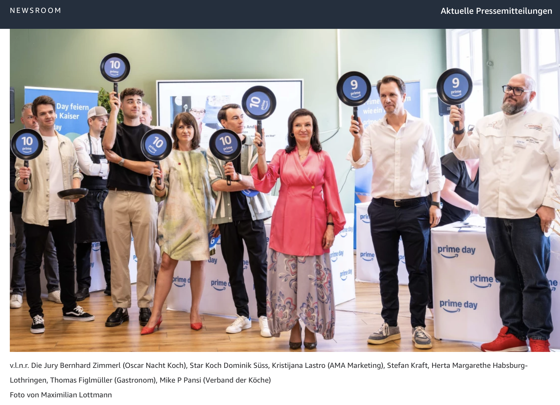 Amazon Newsroom Prime Kaiserschmarren 23. Juni 2025