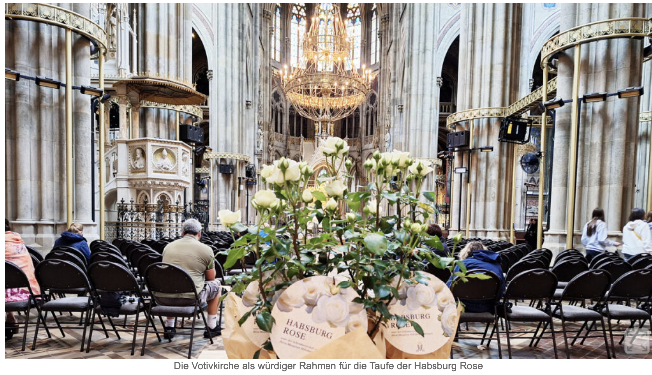 Taufe der Habsburg-Rose 3.6.26